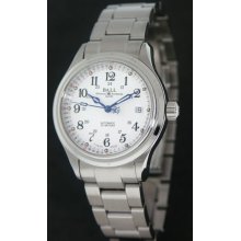 Ball Trainmaster wrist watches: Trainmaster 60 Seconds White nm1038d-s