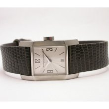 Baume & Mercier Stainless Steel Ladies Silver Dial Watch Diamant Style 65488
