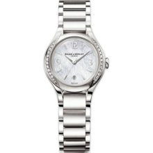 Baume Et Mercier Ilea Ladies Diamond Pearl Watch 8771