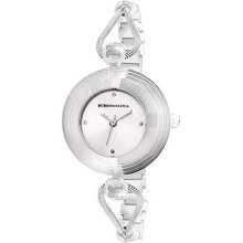 Bcbg Bg8237 Women's Capri Vintage Stainless Steel Band Silver Dial Watch