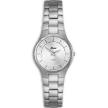 Belair Womens Stainless Steel Watch Saphire Crystal Swiss A9423w-sil