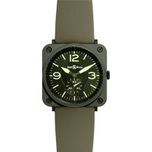 Bell & Ross BR-S Ceramic Quartz 39mm BRS Military Ceramic
