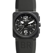 Bell & Ross Steel Automatic Stainless Steel Br-03-94-carbon