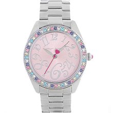 Betsey Johnson Bling Bling Time Multi Color Boyfriend Watch