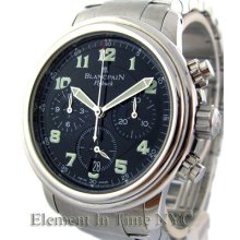 Blancpain Leman Flyback Chronograph Stainless Steel 38mm 2185f-1130-71