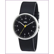 Braun Analog Watch Black by Dietrich Lubs and Dieter Rams