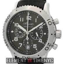 Breguet Pilot Series Type XXI Flyback Chronograph Stainless Steel 42mm