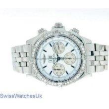 Breitling Crosswind Windrinder Diamond Watch Shipped From London,uk, Contact Us
