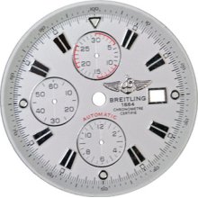 Breitling Original Super Avenger White Dial Part With Sticks Style