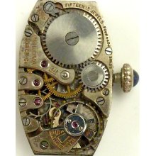 Bulova 6af Mechanical - Complete Movement - Sold 4 Parts / Repair