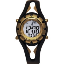 C9 By Champion Women's Plastic Strap Digital Watch - Black & Gold