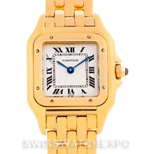 Cartier Panthere Ladies 18k Yellow Gold Watch W25022B9