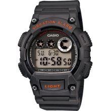 Casio 2013 Super-illuminator Vibration Alarm 10 Year Battery Watch W-735h-8av