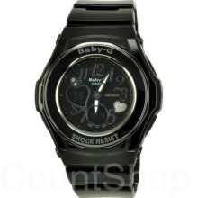 Casio Baby-g Bga-102-1b | Chronograph | Alarm | Black Resin | 39mm | 100m |