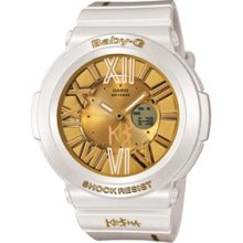 Casio G-Shock Baby G BGA 160 Watch - WHT GLD - (LTD) - white regular