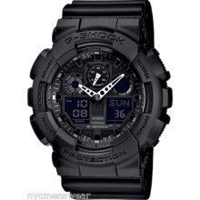 Casio G-shock Ga100-1a1 Mens X Large Black Watch - Gshock Watch Ga-100-1a1cu