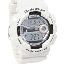 Casio G-Shock GD-110-2 LAP Mem Watch - WHT - white regular