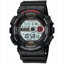 Casio g-shock mens black digital perpetual calendar automatic watch gd100-1a