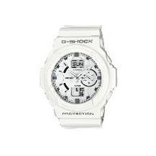 Casio Ga150-7a G-shock Mens Digital White Resin Watch