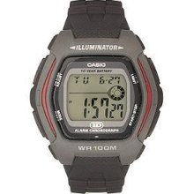 Casio Hdd600 1av Sports Watch Mens Digital Wristwatch Accessory Water Resistant