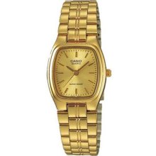 Casio Ltp1169n-9a Women's Metal Fashion Gold Tone Analog Quartz Watch