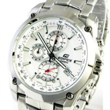 Casio Men Edifice 100m Sport Watch +warranty Ef524d Ef-524d-7a