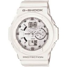 Casio Men's G-shock Ana-digi Wide Face White Ga150-7a Watch