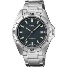 Casio Mtp1244d-8a Mtp-1244d-8 Mens Stainless Steel Analog Dress Watch