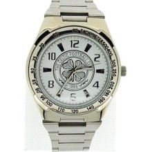 Celtic Football Club White Dial Gents Sports Bracelet Watch Celt04