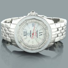 Centorum Diamond Watch 0.5ct Midsize Falcon White MOP