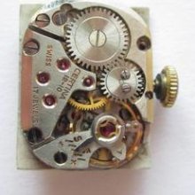 Certina Cal 12-10 Swiss Watch Movement And Dial Running