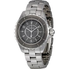 Chanel J12 Chromatic Titanium Ceramic Small Quartz Watch H2978