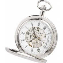 Charles-Hubert Mechanical Pocket Watch with Two Tone Front Cover #3860