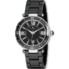 Charles Hubert Mens Black Ceramic Watch XWA3253