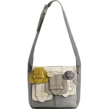 Chloe Leather Buckle Shoulder Bag