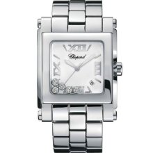 Chopard Happy Sport Square Diamond Ladies Watch 28/8467