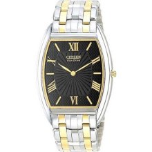 Citizen Eco Stiletto Two Tone Ar1034-68e/ar1034-50e Mens Watch
