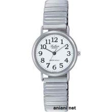 Citizen Q&q Falcon Analog Display White V723-851 Ladies Watch