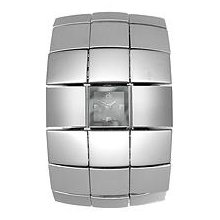 Ck Calvin Klein Womens Disco Dress Stainless Steel Cuff Bracelet Watch K4022116