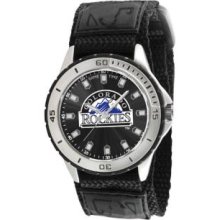 Colorado Rockies Mlb Mens Veteran Series Watch Internet Fulfillment S