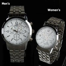 Cool Casual Men's/women's Stainless Steel Quartz Analog Wrist Watch