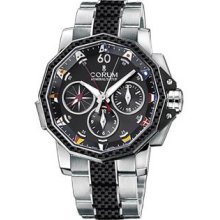 Corum Admiral's Cup Challenge 44 Split-Seconds Stainless Steel 986.691.11/V761 AN92