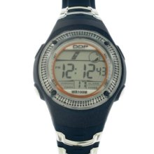 Ddp 4015001 Children's Digital Quartz Watch With Blue Plastic Strap