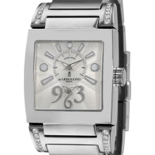 de GRISOGONO Women's 'Instrumentino N02/B' Steel Diamond Watch