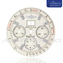 Diamond Original White Dial For Breitling Bentley 6.75 Series Watch