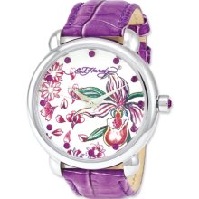 Ed Hardy Garden Purple Watch