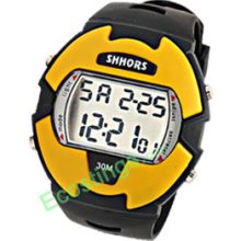 EL Light Men's Women's Digital Sports Wrist Alarm Watch