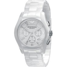 Emporio Armani AR1403 Men's Ceramica Ceramic Chronograph Watch