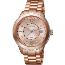 ES105812006 Esprit Ladies Marin Aluminium Rose Gold Watch