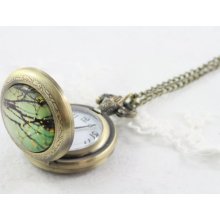 Evanescence 12 Necklace - Elegant, Exquisite, Beautiful Everyday Pocket Watch Necklace. Sweet Heirloom Quality Gift.